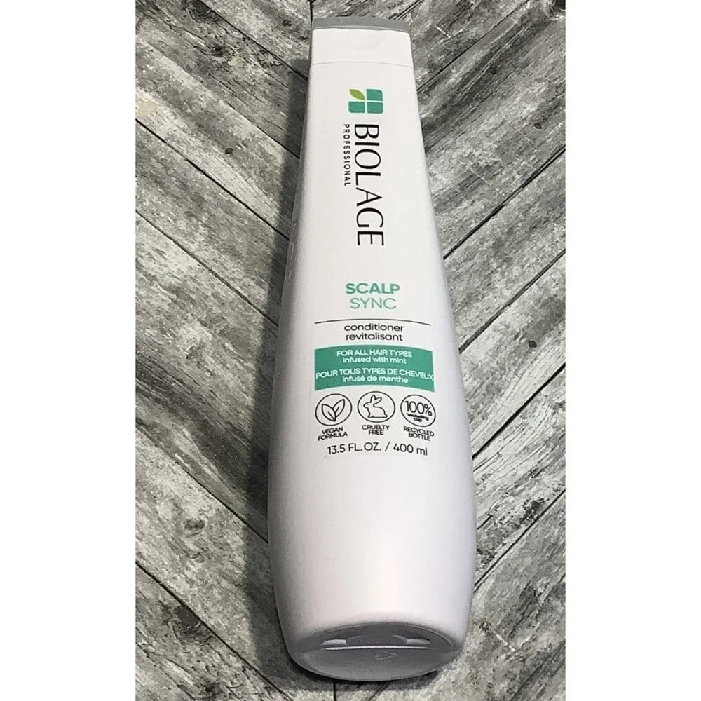 Biolage Scalp Sync Conditioner 13.5 Fl. Oz Soothes Nourishes Healthy Looking